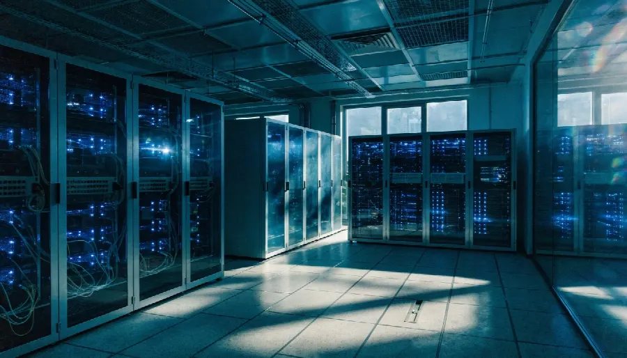 информационные технологии, кибербезопасность, облачные вычисления, серверная комната, серверы, сеть