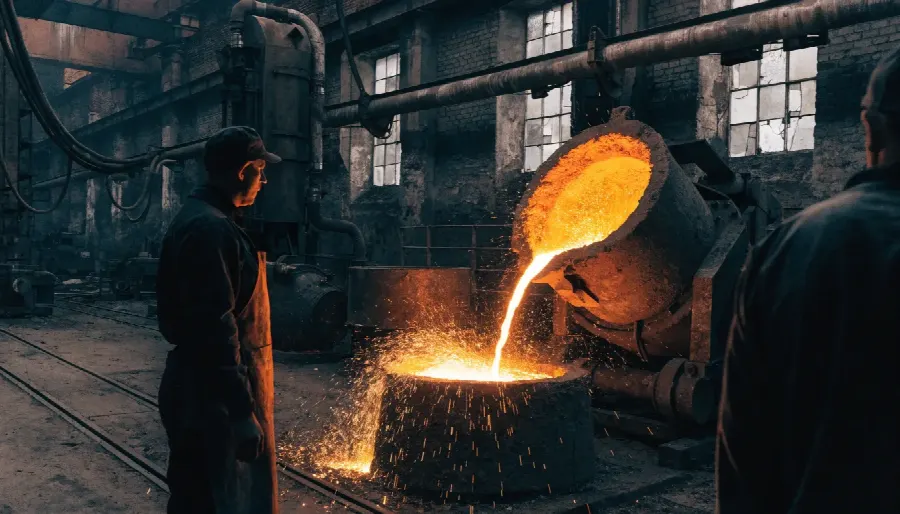завод, литейный цех, металлургия, отливка, производство, промышленность