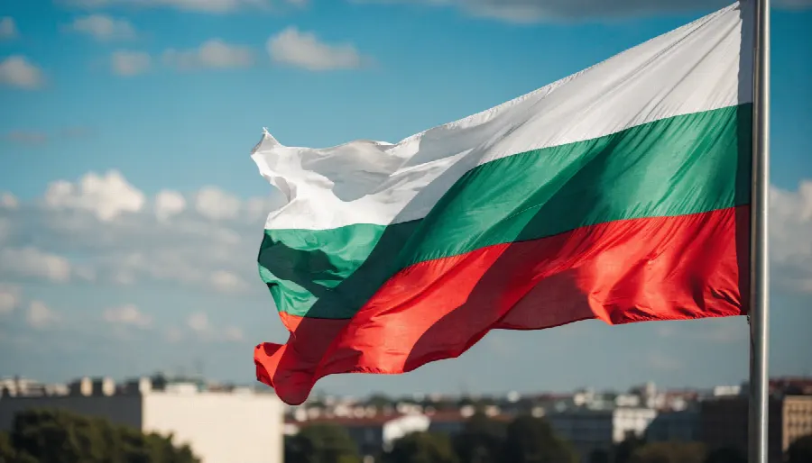 болгария, флаг